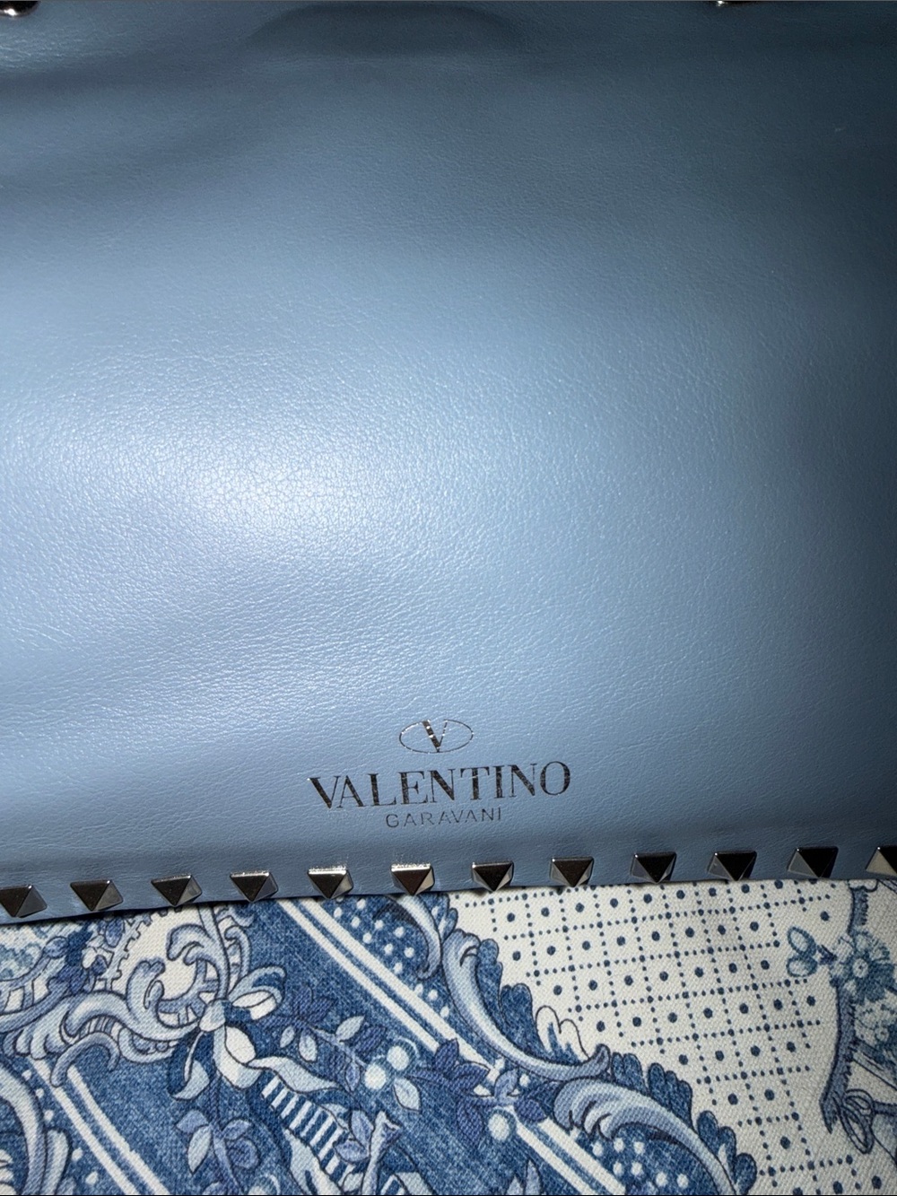 Valentino Small Rockstud Tote/Satchel - Picture 3 of 6